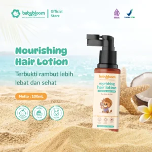 Babybloom - Hair Lotion Melebatkan Rambut Bayi & Anak Kuat, Harum Tahan Lama & Ternutrisi Sepanjang Hari-100 ml (Copy)