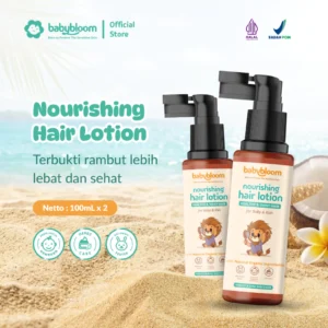 Babybloom - Hair Lotion Anak 100 ml Beli 1 Free 1 - Rambut Kuat, Lebat & Ternutrisi Sepanjang Hari (Copy)